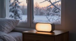 winter sunrise alarm clocks