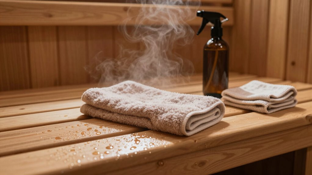 wipe disinfect dry ventilate