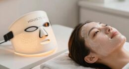 comfortable led mask preparation