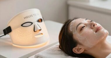 comfortable led mask preparation