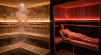 comparing sauna heat experiences