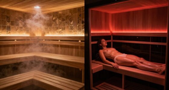 comparing sauna heat experiences