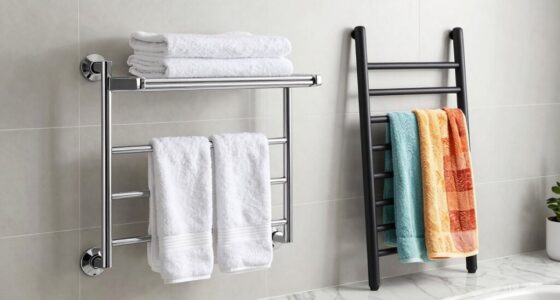 comparison of towel rack types