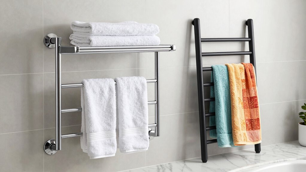 comparison of towel rack types