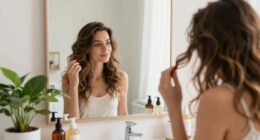 consistent morning hair routine