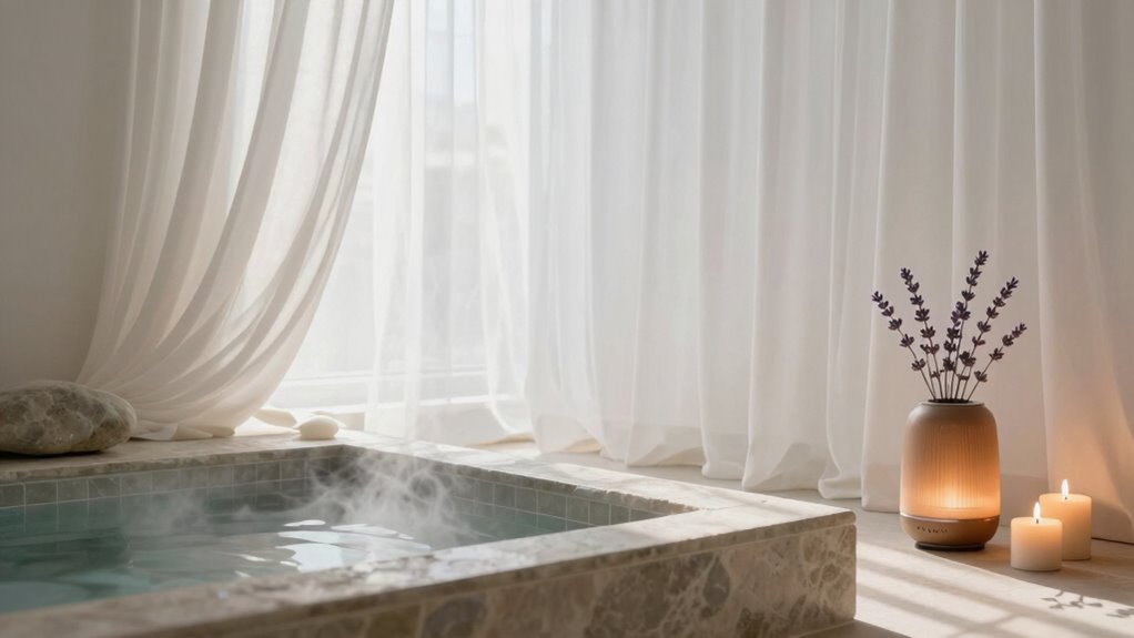 create calming sensory environment