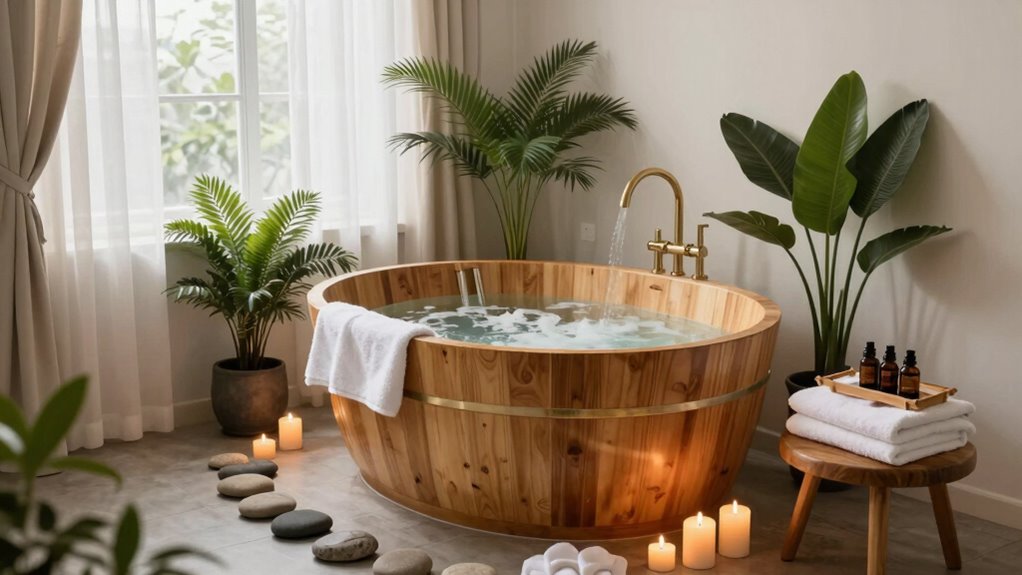 create calming spa corner easily