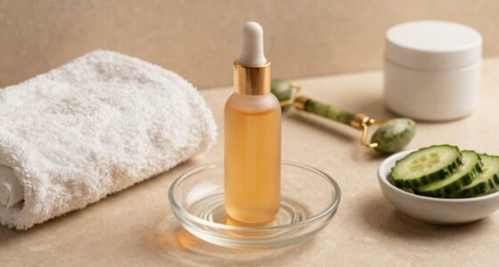 evening skincare calming routine