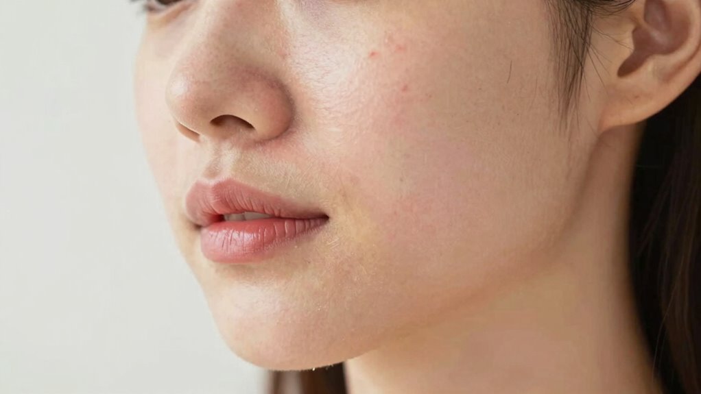 facial skin requires caution