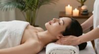 facial techniques improve with calmness