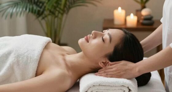 facial techniques improve with calmness