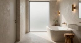 flow oriented bathroom design
