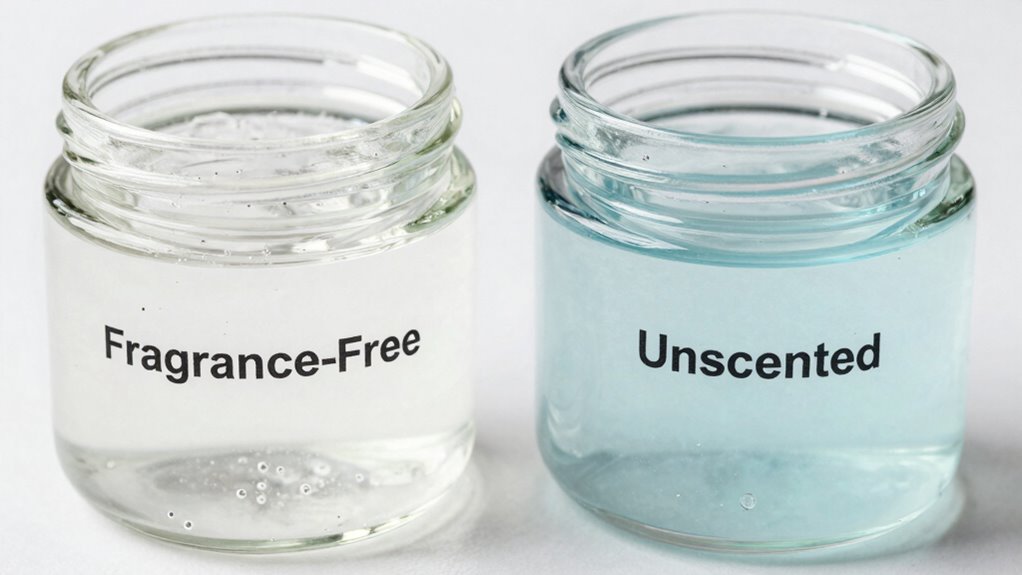 fragrance free minimizes allergy risk