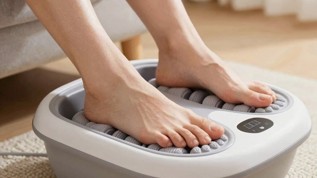gentle adjustable foot massager