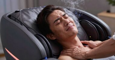 gentle massage for exhaustion