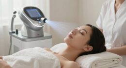 gentle oxygen facial technique