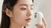 gentle steaming for redness