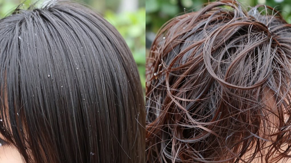 hair responds to humidity