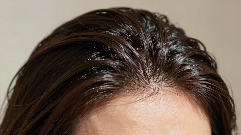 healthy scalp promotes strong hair
