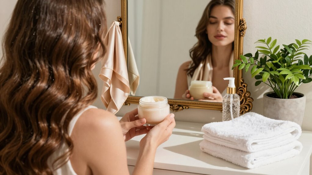 mindful hair care ritual