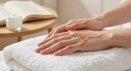 nightly hand moisturizing routine