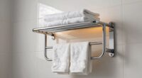 optimized towel rack placement