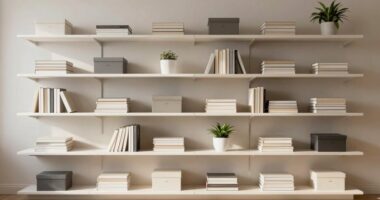 overfilled storage creates clutter