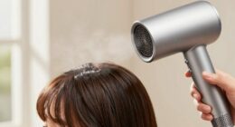 prepping hair for optimal drying