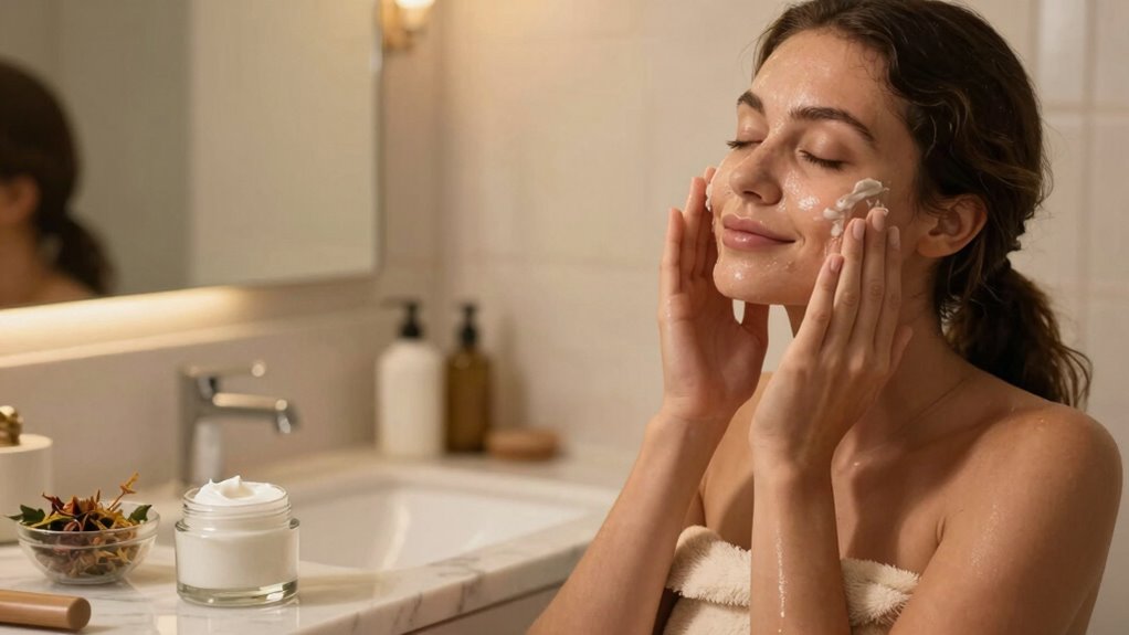 quick radiant skin routine