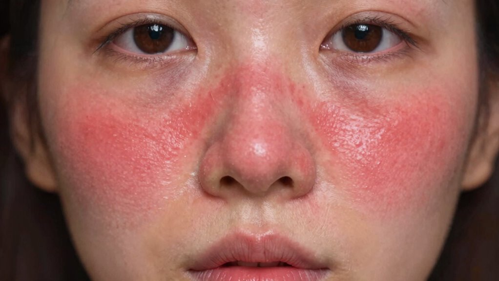 redness signals skin sensitivity