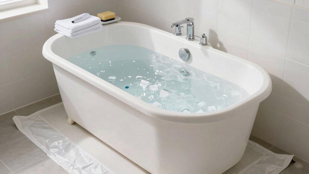 setting up safe cold immersion