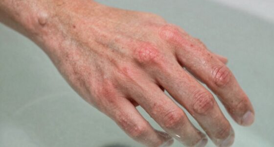 skin reaction to water