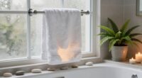 spa like bathroom routine