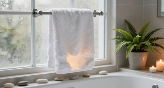 spa like bathroom routine