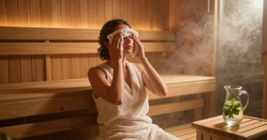 stay hydrated after sauna