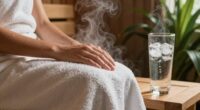 stay hydrated for sauna