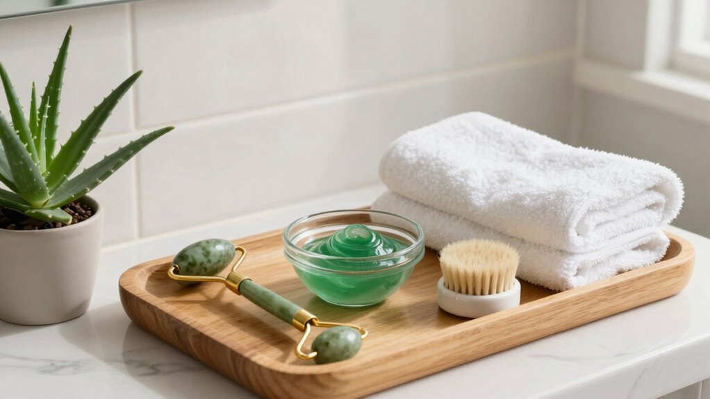 sunday skincare and mindfulness