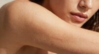 thicker less frequent exfoliation