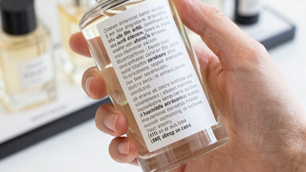 understanding fragrance ingredient labels