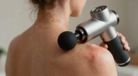 using massage gun improperly