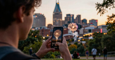 Nashville's 4th of July fireworks are bigger than ever. What time do they start?