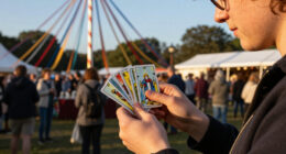 Tarot Readings, Maypole At Used Bookstore Festival