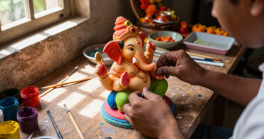 Ganesh Chaturthi Surges In Global Coverage